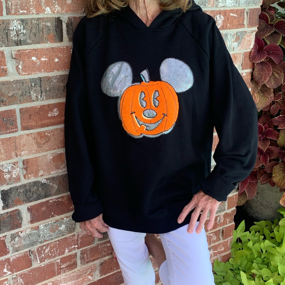 DISNEY- Mickey Mouse Pumpkin Halloween Hoodie